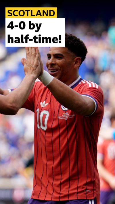 Scotland are putting on a show