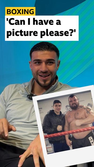 Tommy Fury on when he first met Eddie Hall