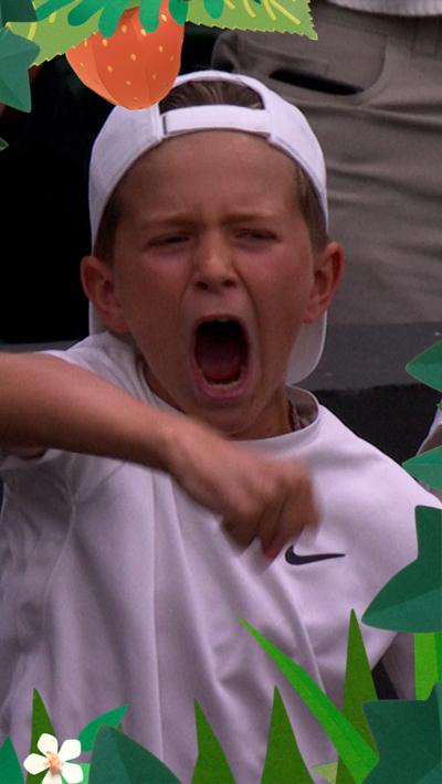 Novak Djokovic's son