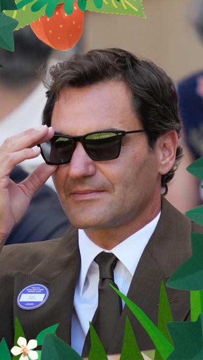 Roger Federer at Wimbledon