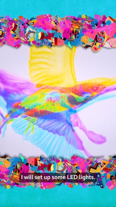 Art changes with light! INSANE!