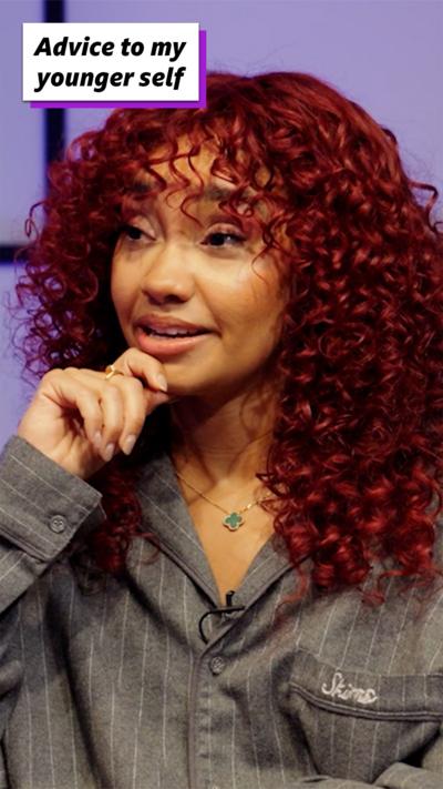 Little Mix's Leigh-Anne Pinnock talks through the advice she'd give to her younger self.