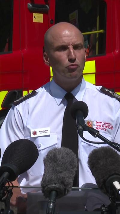 Rick Hylton, Chief Fire Officer at Essex Fire and Rescue Service