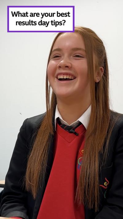 BBC Bitesize ask Year 11s for their results day tips.
