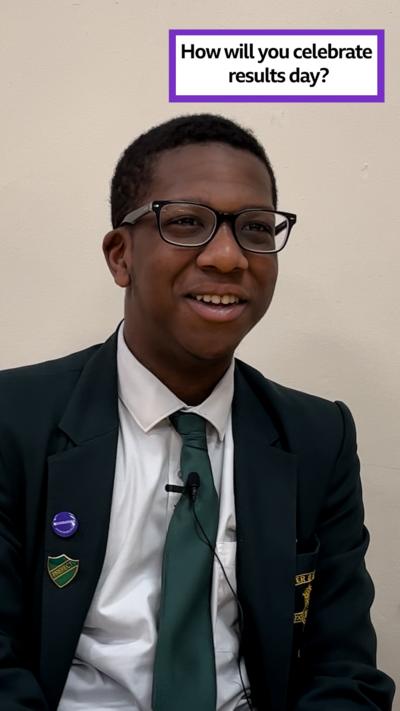 Year 11's tell BBC Bitesize how they will celebrate results day.