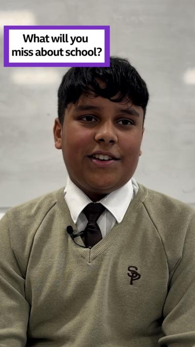 Year 11's tell BBC Bitesize what they will miss most about secondary school.