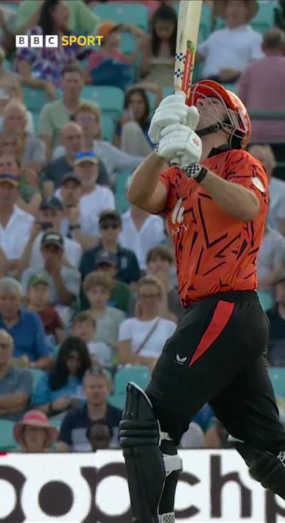 Mitch Marsh playing a shot