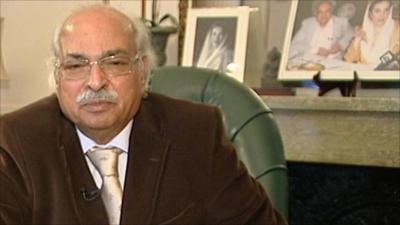 Pakistan's High COmmissioner to Britain, Wajid Shamsul Hasan