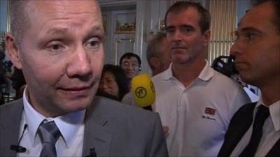 Permanent secretary of the Nobel committee, Peter Englund