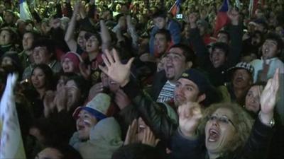 Chileans celebrate