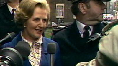 Margaret Thatcher wins the 1979 election