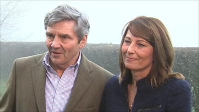 Michael and Carole Middleton