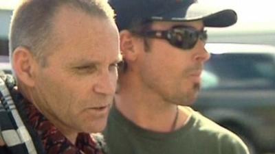 Lawrence Drew (left)