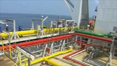 Ghana's offshore platform