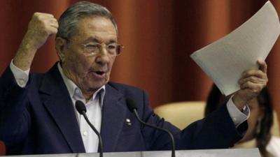 Cuban President Raul Castro