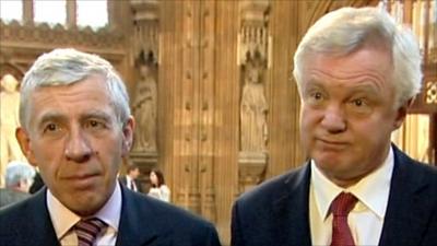 Jack Straw and David Davis