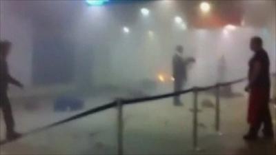 Inside Moscow's Domodedovo airport after the blast