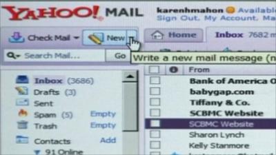 Yahoo inbox