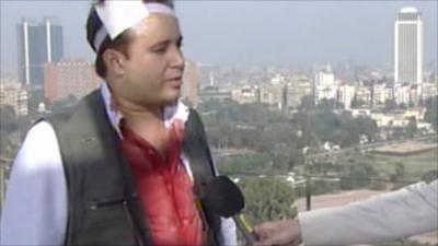 Assad Sawey, BBC Arabic reporter