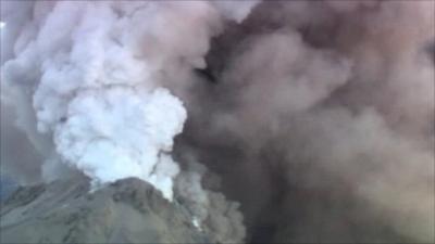 Kizimen volcano