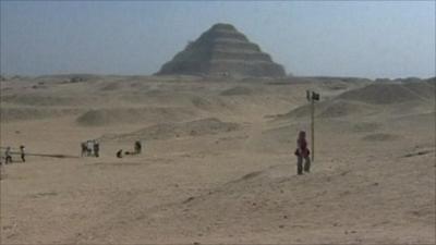 Pyramid in Egypt