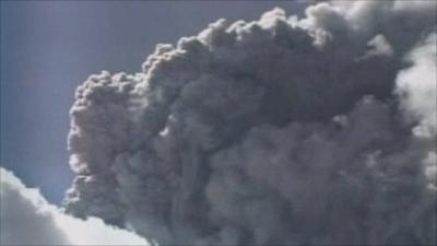 Ash cloud