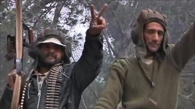 Members of the opposition and the military in the east of Libya