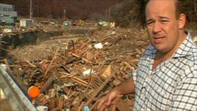 The BBC's Alastair Leithead in Minamisanriku