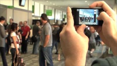 Taking a photograph