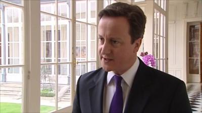 Prime Minister David Cameron