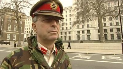 Chief of the Defence staff General Sir David Richards