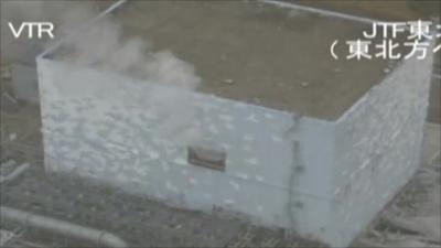 Japanese military video: Image of Japan's quake-hit Fukushima nuclear plant taken on 27 March 2011
