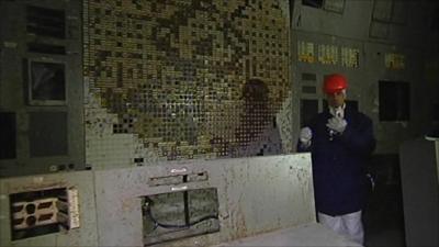 Daniel Sandford in Chernobyl