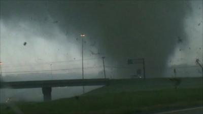 Tornado in US