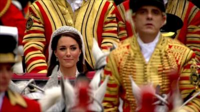 The Duchess of Cambridge (left)