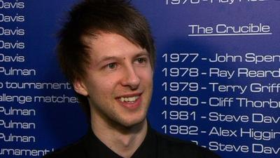A delighted Judd Trump