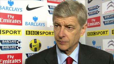 Arsenal manager Arsene Wenger