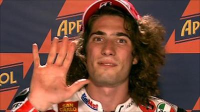 Italy's Marco Simoncelli