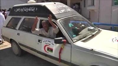 Ambulance in Misrata