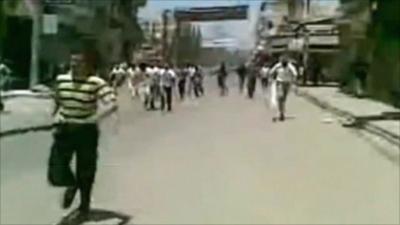 Syrian protesters