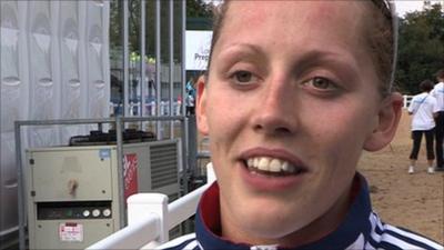 British pentathlete Mhairi Spence