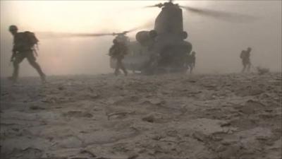 British troops in Afghanistan