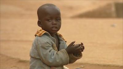 Child begging