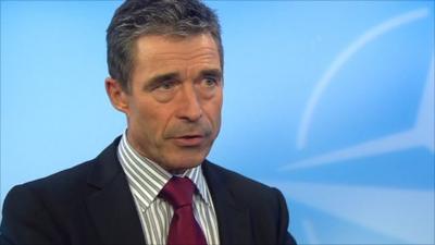 Nato Secretary General Anders Fogh Rasmussen