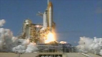 Space shuttle launch