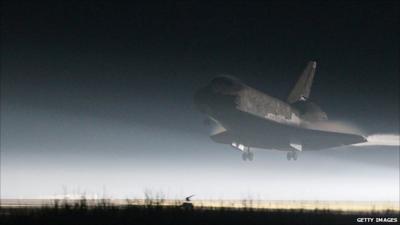 Shuttle landing