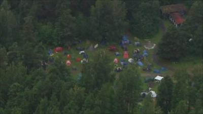The youth camp