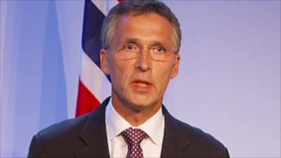 Norway Prime Minister Jens Stoltenberg