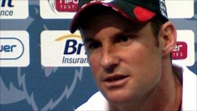 England Test captain Andrew Strauss