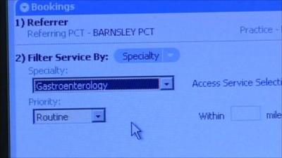 NHS computer
